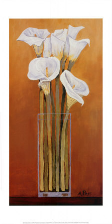 Calla On Gold by Ann Parr Pricing Limited Edition Print image