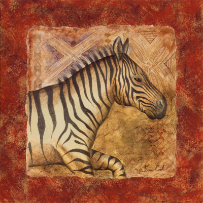 Zebra Safari by Terri Cook Pricing Limited Edition Print image