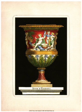Vase With Cherubs by Henri-Simon Thomassin Pricing Limited Edition Print image