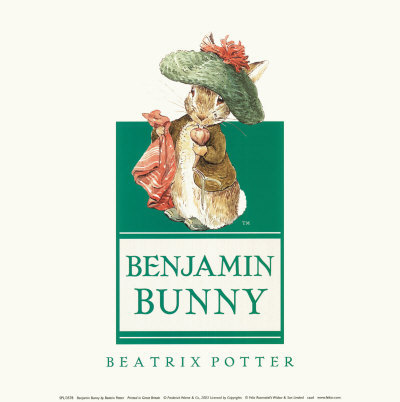 Benjamin Bunny by Beatrix Potter Pricing Limited Edition Print image