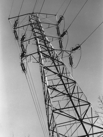 Electricity Pylon, Low Angle View by George Marks Pricing Limited Edition Print image
