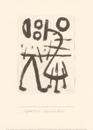 Tatlich Keiten, 1940 by Paul Klee Pricing Limited Edition Print image