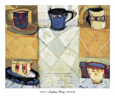 Cup No. 8 by Cristina Perez Pricing Limited Edition Print image
