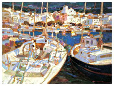 La Badia Harbor by Isidre Vilaseca Pricing Limited Edition Print image