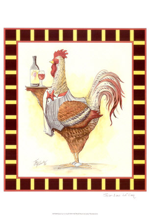 Jean Luc The Rooster by Jay Throckmorton Pricing Limited Edition Print image