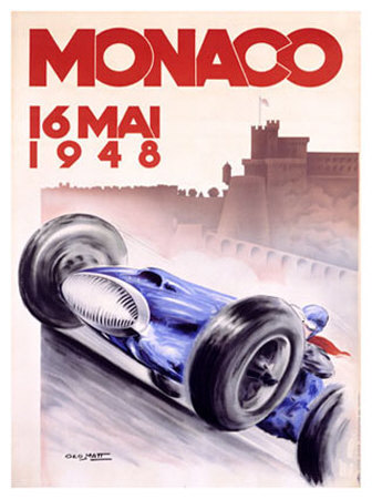 Monaco Grand Prix, 1948 by Georges Mattei Pricing Limited Edition Print image