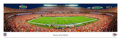 Kansas City Chiefs by Christopher Gjevre Pricing Limited Edition Print image