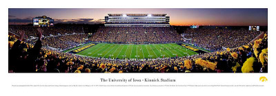 University Of Iowa Football by Robert Pettit Pricing Limited Edition Print image