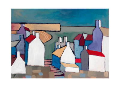 Seaside Town by Derek Melvile Pricing Limited Edition Print image