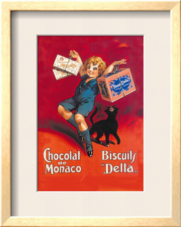 Chocolates From Monaco And Delta Biscuits by Dorfi Pricing Limited Edition Print image