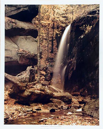 Autumn Waterfall by Daniel Jones Pricing Limited Edition Print image