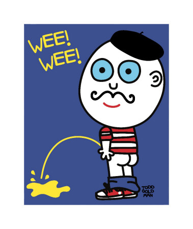 Wee Wee by Todd Goldman Pricing Limited Edition Print image
