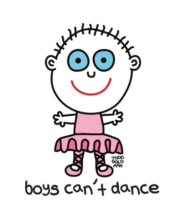 Boys Can't Dance by Todd Goldman Pricing Limited Edition Print image