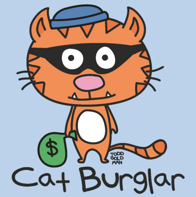 Cat Burglar by Todd Goldman Pricing Limited Edition Print image