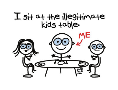 Illegitimate Kids Table by Todd Goldman Pricing Limited Edition Print image