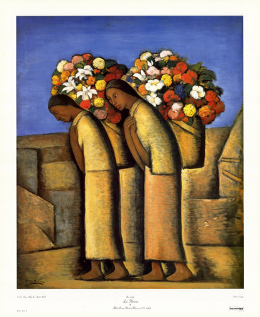 Las Floreras by Alfredo Ramos Martinez Pricing Limited Edition Print image