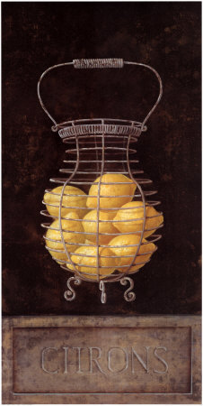 French Lemons by Fabrice De Villeneuve Pricing Limited Edition Print image