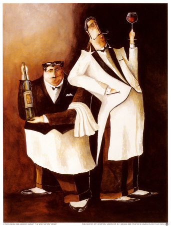 The Wine Tasters by Jennifer Garant Pricing Limited Edition Print image