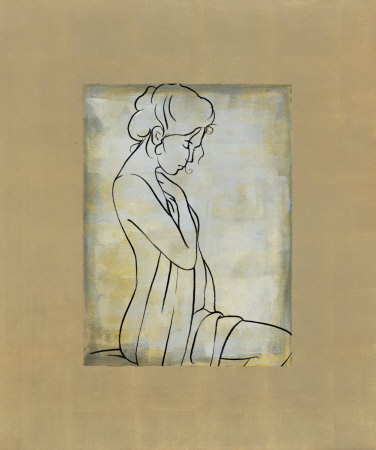 Femme Assise I by Dan Bennion Pricing Limited Edition Print image