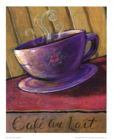 Cafe Au Lait by Jennifer Wiley Pricing Limited Edition Print image