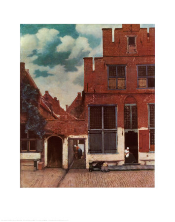 Street In Delft, C.1657-58 by Jan Vermeer Pricing Limited Edition Print image