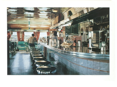 Ralph's Diner (No Text) by Ralph Goings Pricing Limited Edition Print image