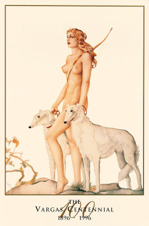 Diana by Alberto Vargas Pricing Limited Edition Print image