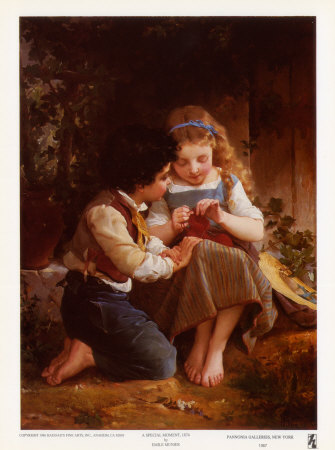 Special Moment, 1874 by Emile Munier Pricing Limited Edition Print image