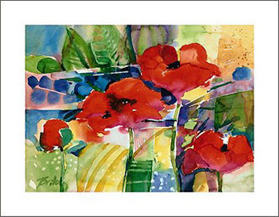 Graphic Flowers Vii -  B by Brita Schwarz Pricing Limited Edition Print image