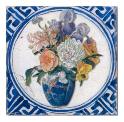 Flowers And Blue China I by Walter Perugini Pricing Limited Edition Print image
