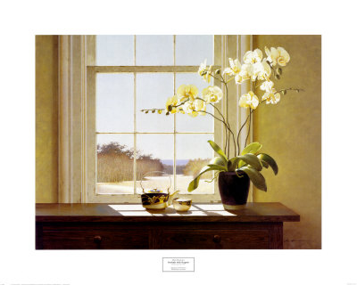 Orchids With Teapots by Zhen-Huan Lu Pricing Limited Edition Print image