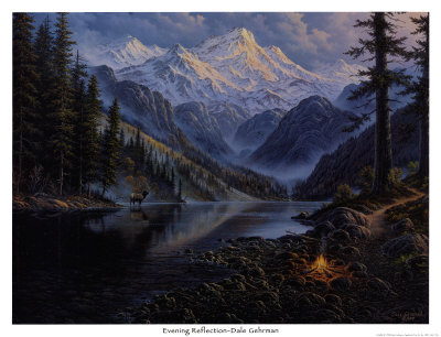 Evening Reflection by Dale Gehrman Pricing Limited Edition Print image