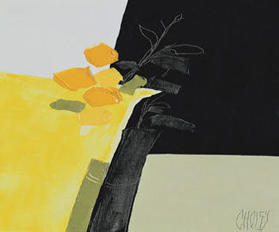 Vase Aux Fleurs Jaunes by Christian Choisy Pricing Limited Edition Print image