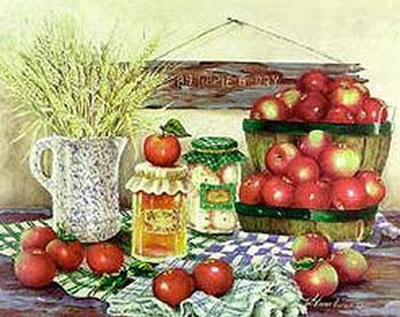 An Apple A Day by Consuelo Gamboa Pricing Limited Edition Print image