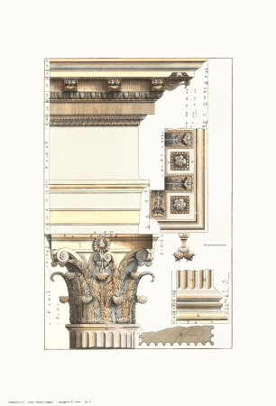 Corinthian Columns by Andrea Palladio Pricing Limited Edition Print image