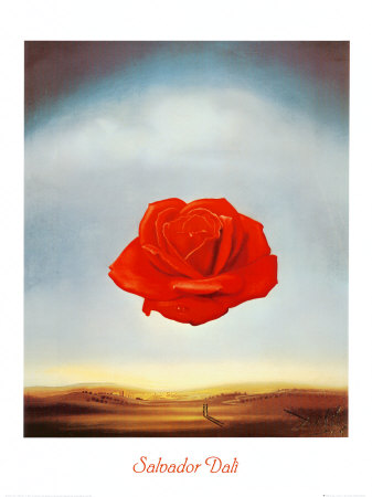 Rose Meditative, C.1958 by Salvador Dalí Pricing Limited Edition Print image