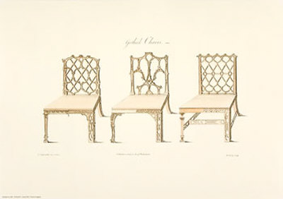 Chairs by Thomas Chippendale Pricing Limited Edition Print image