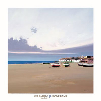 Town Beach I by Jose Barbera Pricing Limited Edition Print image