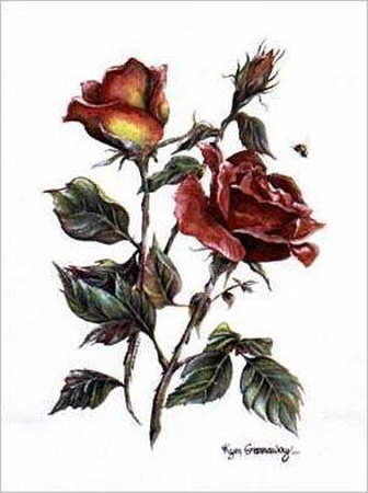 Fall Rose by Kym Garraway Pricing Limited Edition Print image