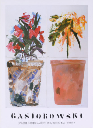 Pots De Fleurs No. 187-188 by Gerard Gasiorowski Pricing Limited Edition Print image