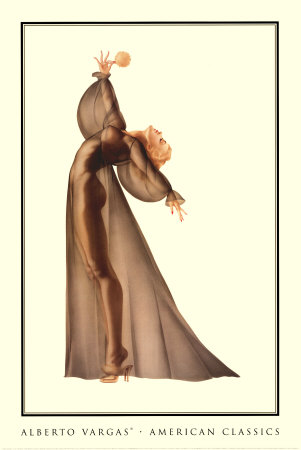 Sheer Elegance by Alberto Vargas Pricing Limited Edition Print image