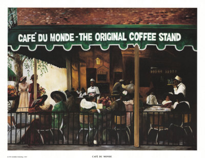 Cafe Dumonde by Consuelo Gamboa Pricing Limited Edition Print image
