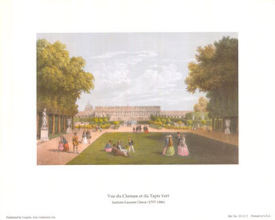Versailles, Castle View by Isidore Laurent Deroy Pricing Limited Edition Print image