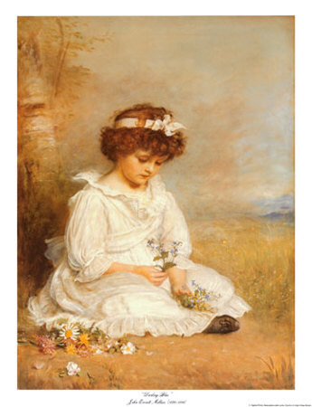 Darling Blue by John Everett Millais Pricing Limited Edition Print image
