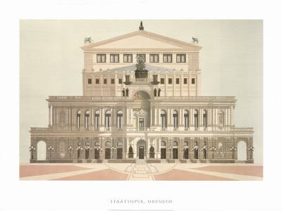 Staatsoper, Dresden by Andras Kaldor Pricing Limited Edition Print image