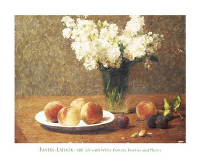 Heritage, Still Life With Peaches by Henri Fantin-Latour Pricing Limited Edition Print image