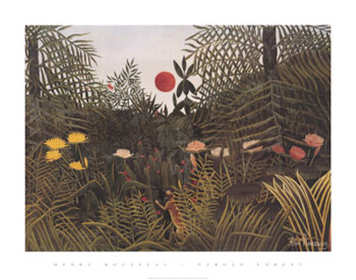Virgin Forest Sun by Henri Rousseau Pricing Limited Edition Print image