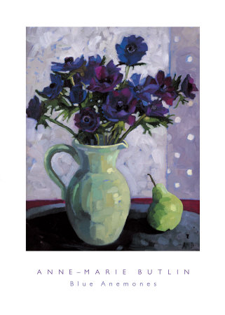 Blue Anemones by Anne-Marie Butlin Pricing Limited Edition Print image
