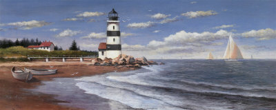 Lighthouse By Daylight by T. C. Chiu Pricing Limited Edition Print image