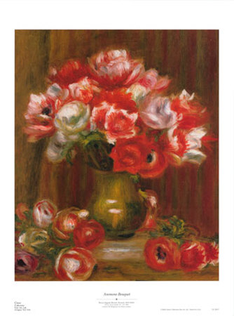 Anemone Bouquet by Pierre-Auguste Renoir Pricing Limited Edition Print image